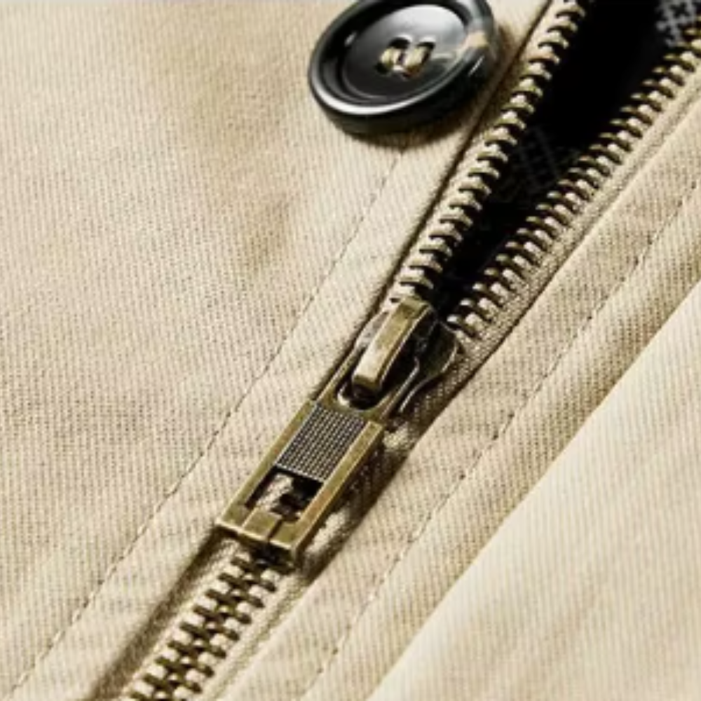 Elegant Multi-Pocket Jakke