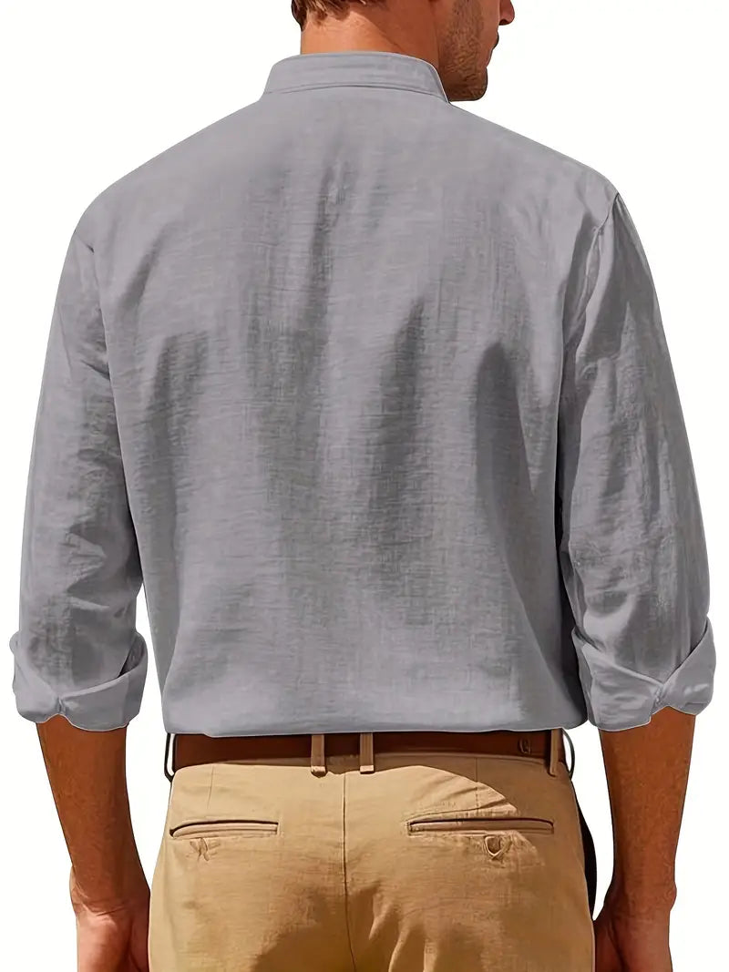 Elegant Linnedskjorte