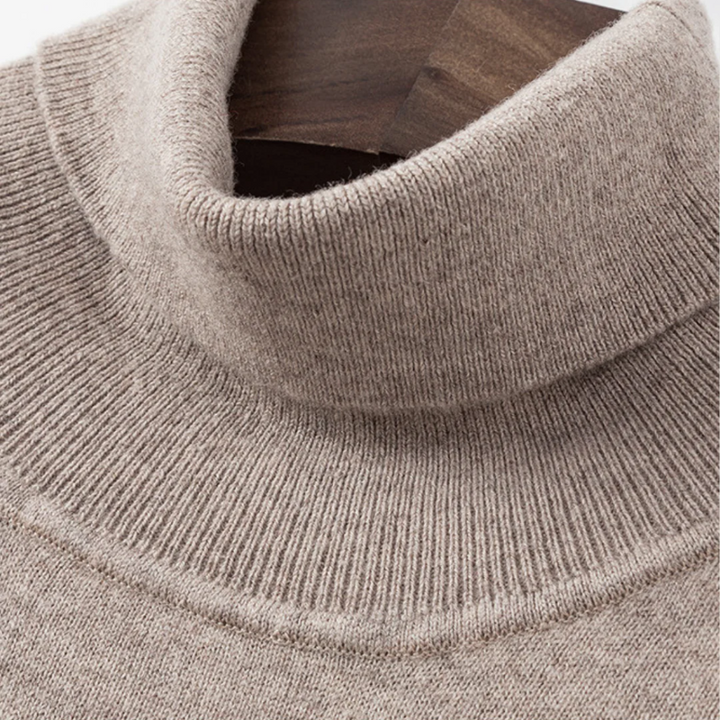 Cagliari Merino Uld Turtleneck
