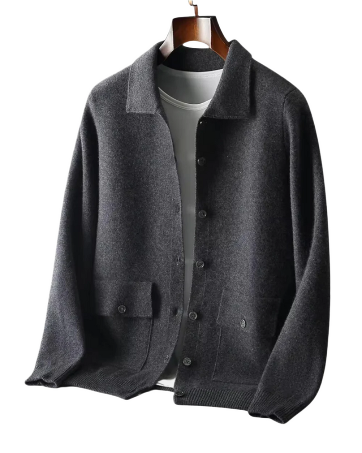 Janus Merino Uld Cardigan