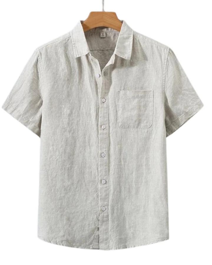 Santorini Linned Skjorte