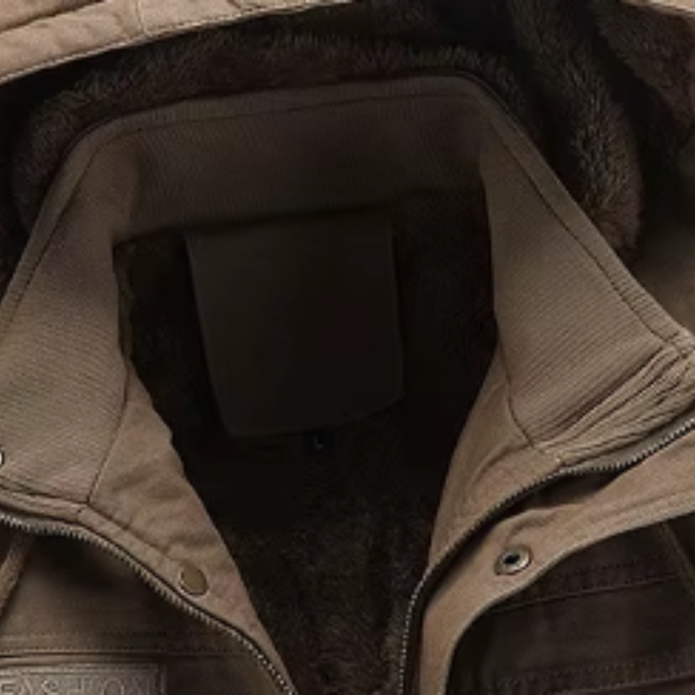 Casual Cotton Vinterjakke