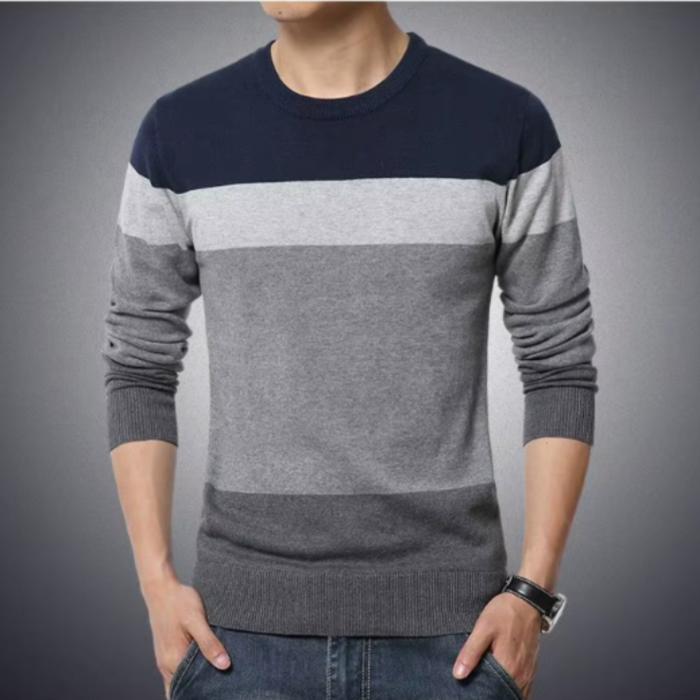 Casual Cotton Herresweater