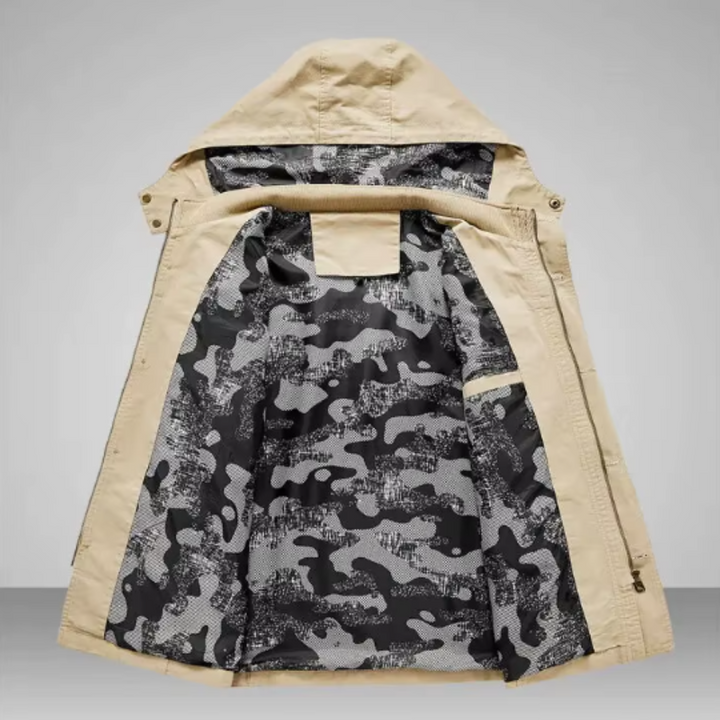 Elegant Multi-Pocket Jakke