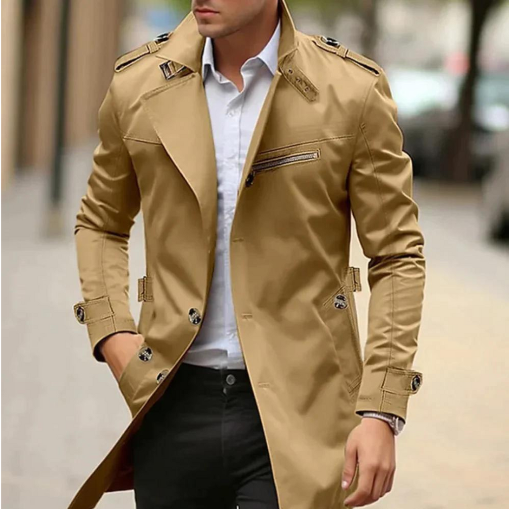 Elegant Herre Trenchcoat