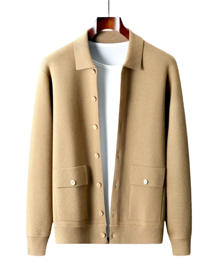 Janus Merino Uld Cardigan