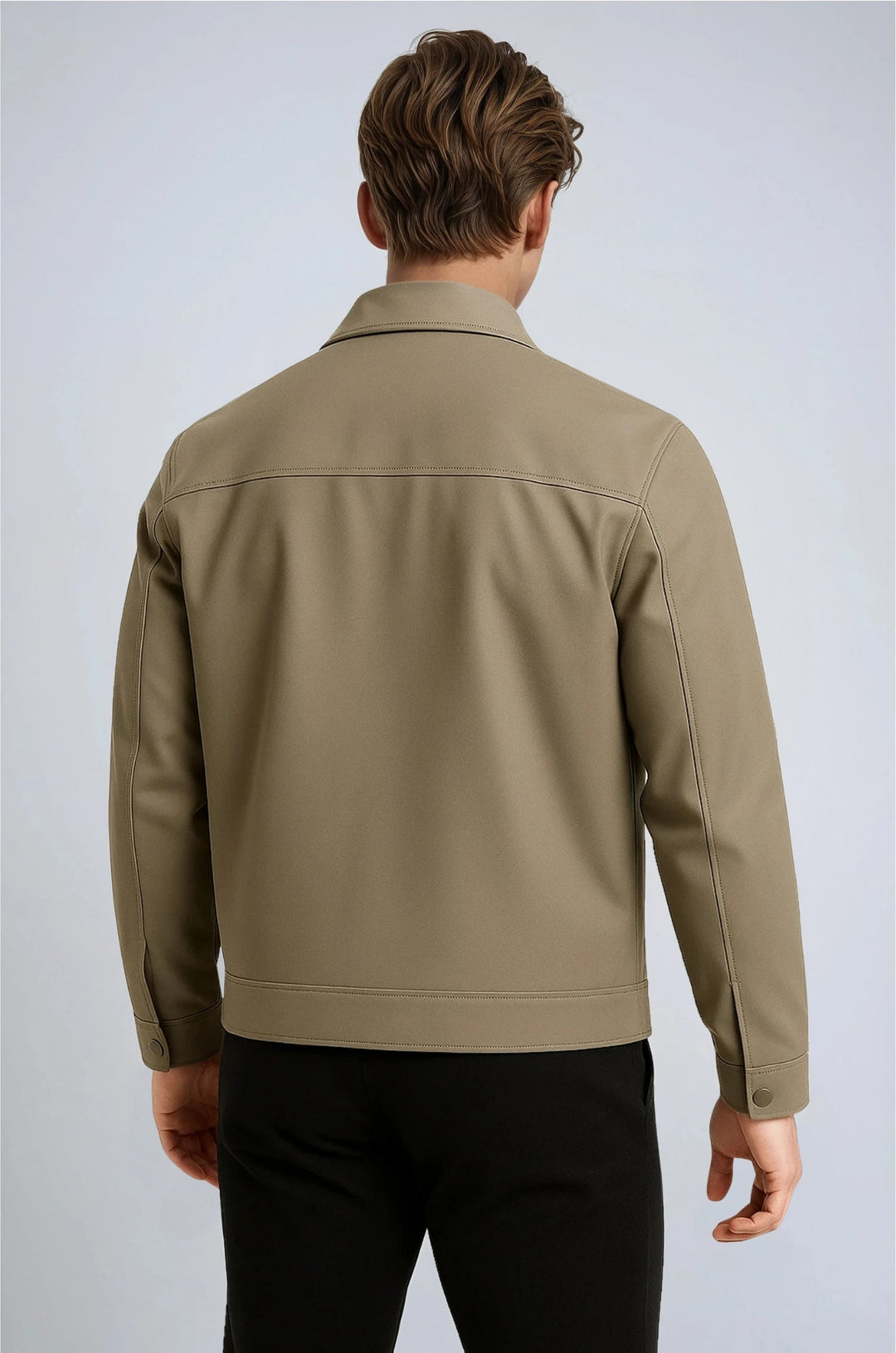 Khaki Casual Jakke