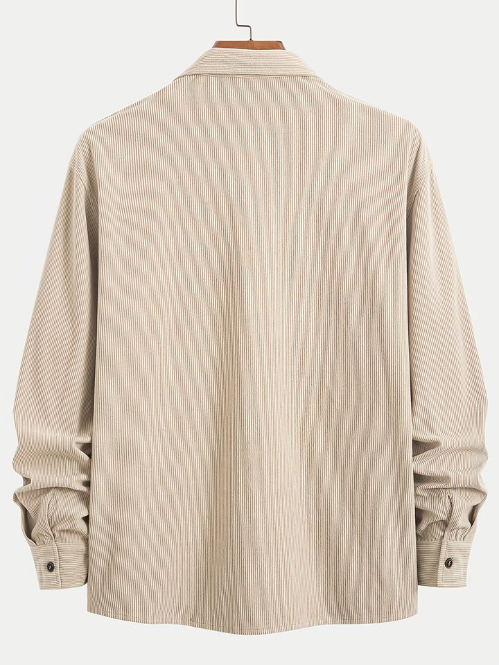 Casual Corduroy Cardigan