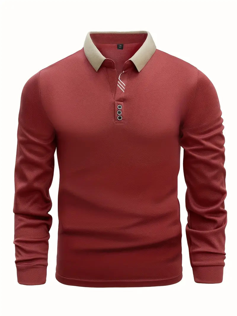 Letvægts Polo Sweater