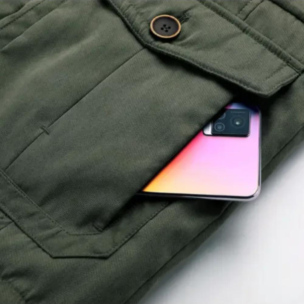 Elegant Udetjakke med Polstring