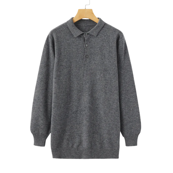 100% Cashmere Polo Shirt