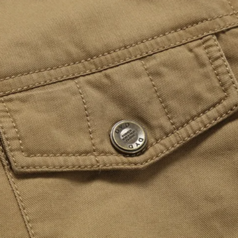 Elegant Bomuldsforet Vinterjakke