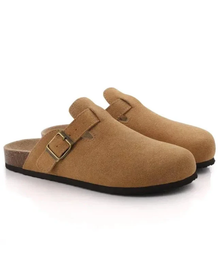 Oxford Suede Træsko