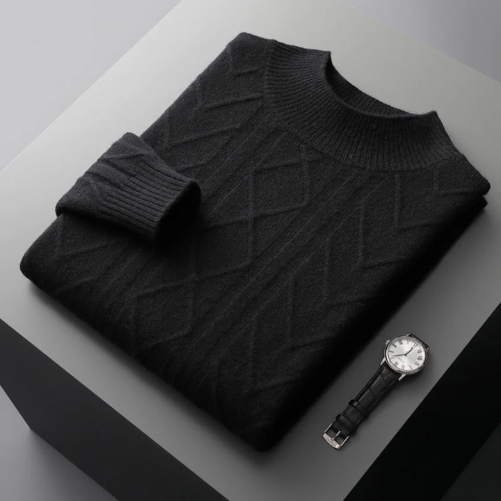 Mizar Mønstret Cashmere Sweater