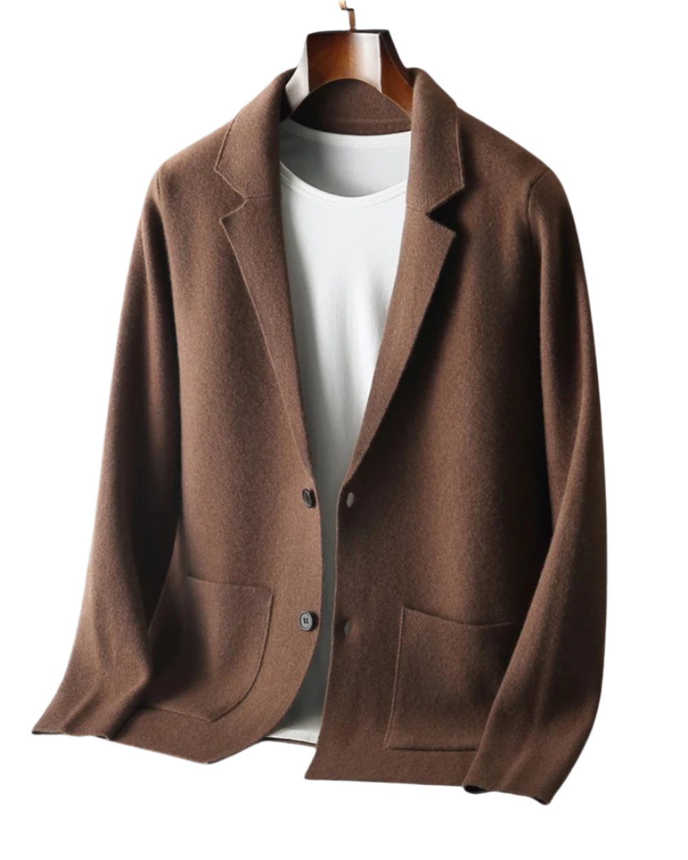 Bacchus Cashmere Knap Cardigan