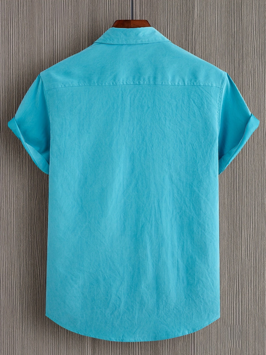 Casual Kortærmet Bomulds Skjorte