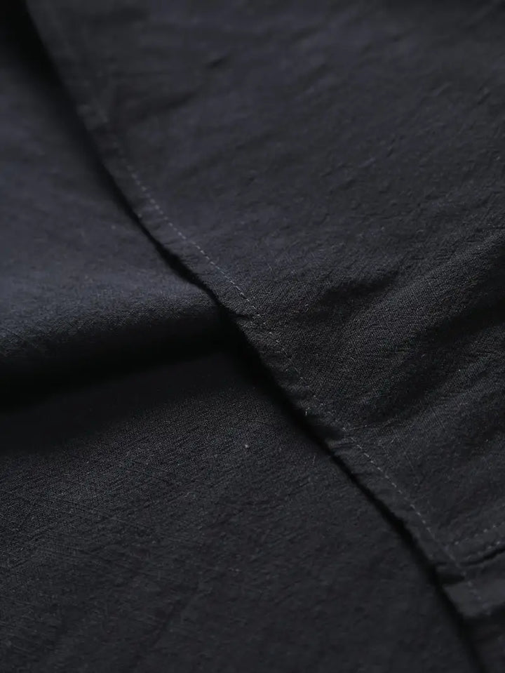 Afslappet Kortærmet Skjorte