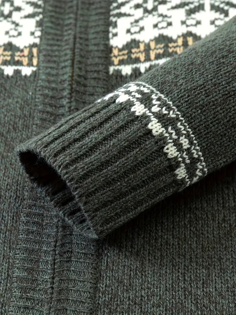 Elegant Strikket Cardigan