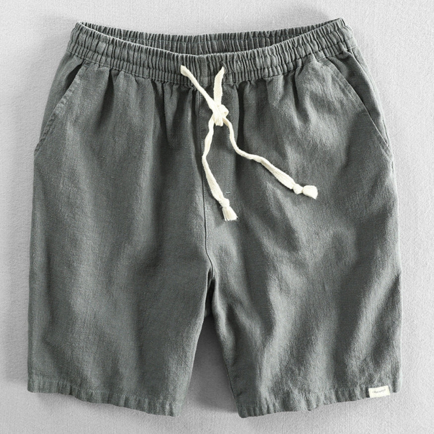 Japansk Stil Bomulds Shorts