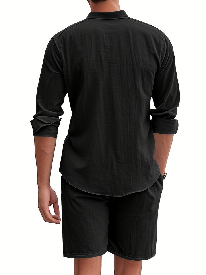 Åndbart Linned Sæt