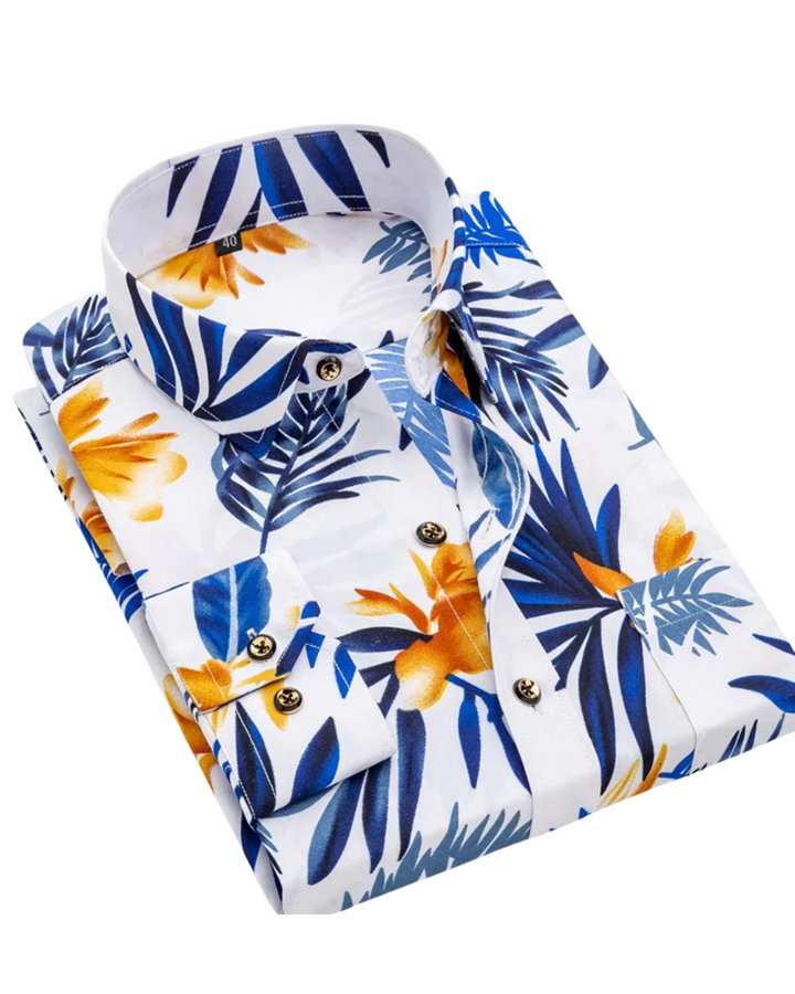 Givalli - Nautisk Print Skjorte