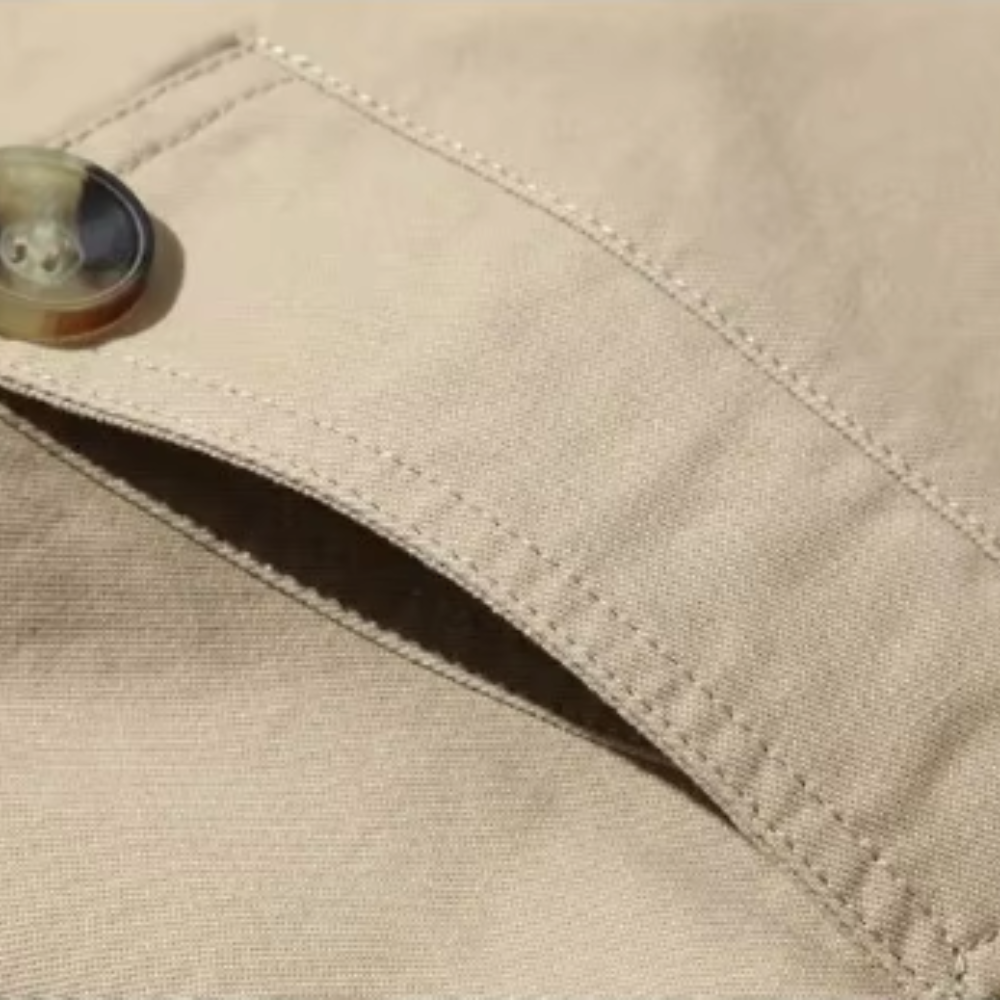 Vindbeskyttet Bomuldsjakke