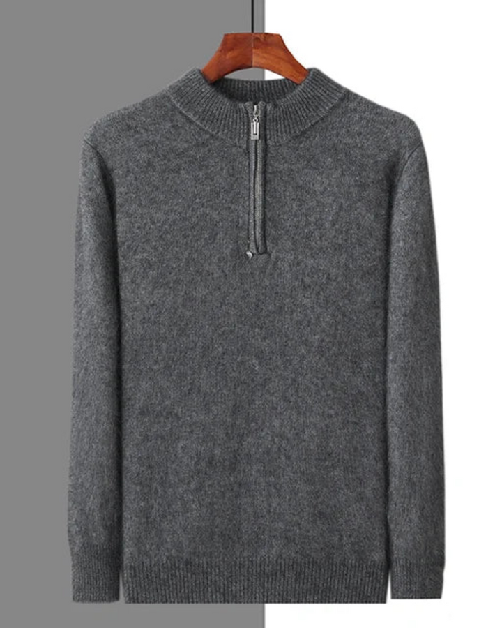Genève Cashmere Zip-Up