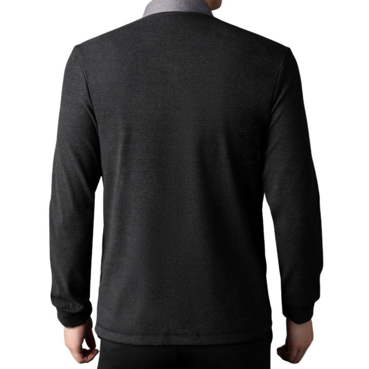 2-i-1 skjorte og cardigan