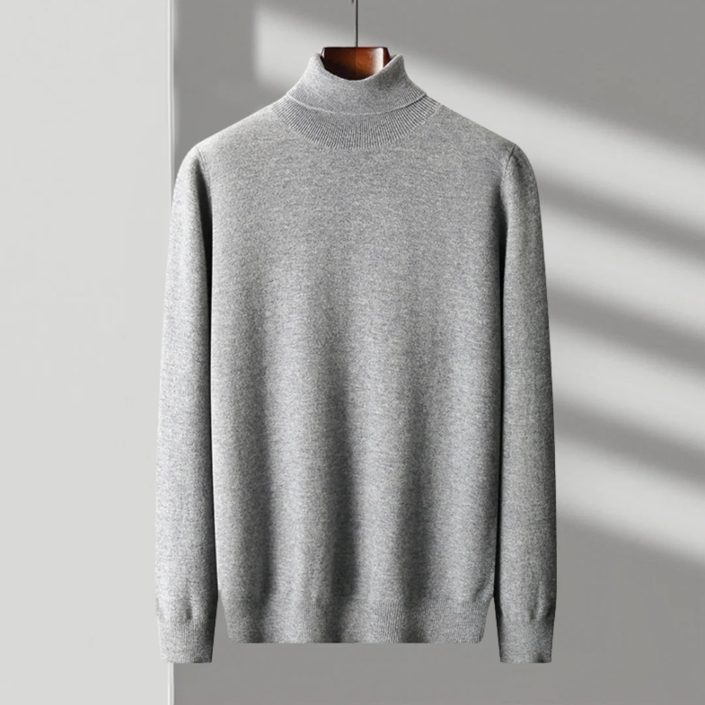 Cagliari Merino Uld Turtleneck
