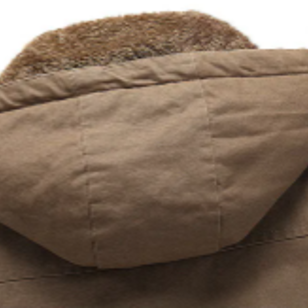 Elegant Vindafvisende Vinterjakke