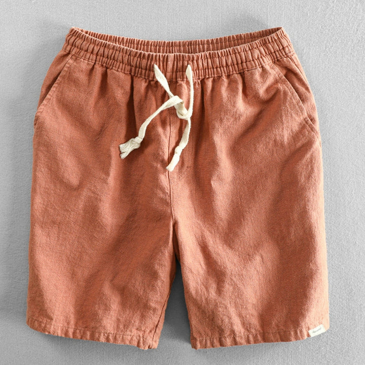 Japansk Stil Bomulds Shorts