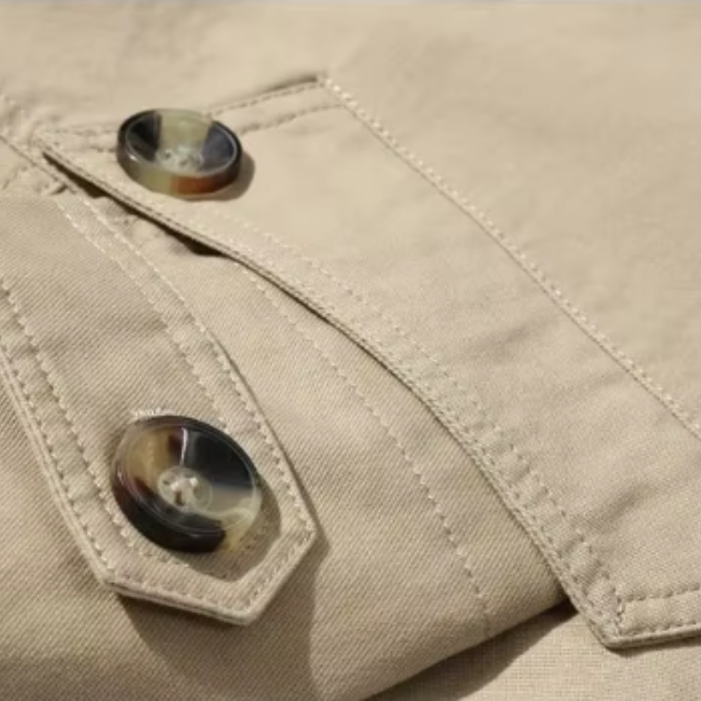 Vindbeskyttet Bomuldsjakke