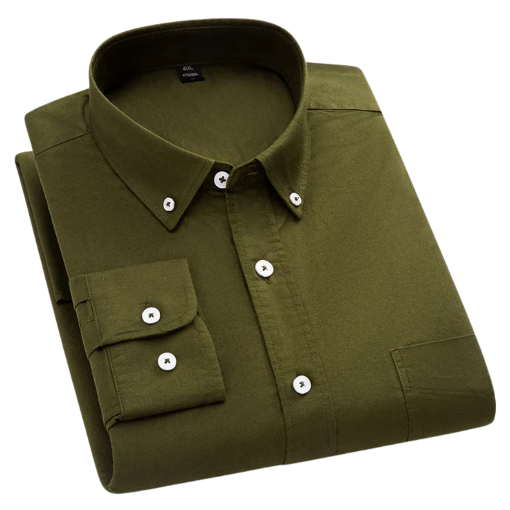 Klassisk Bomulds Skjorte