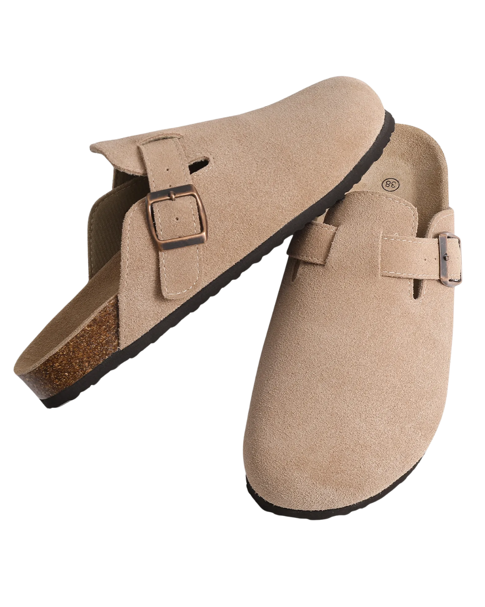 Oxford Suede Træsko