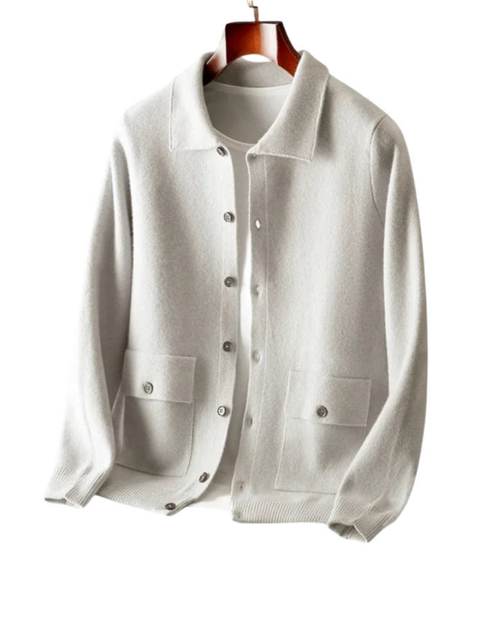 Janus Merino Uld Cardigan