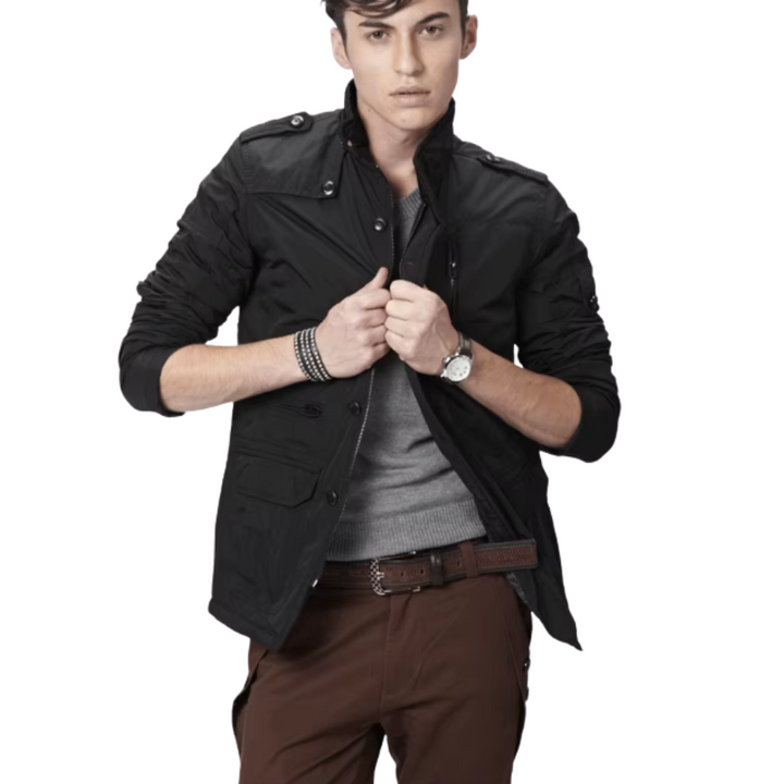 Elegant Vindafvisende Jakke