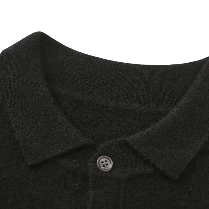 100% Cashmere Polo Shirt