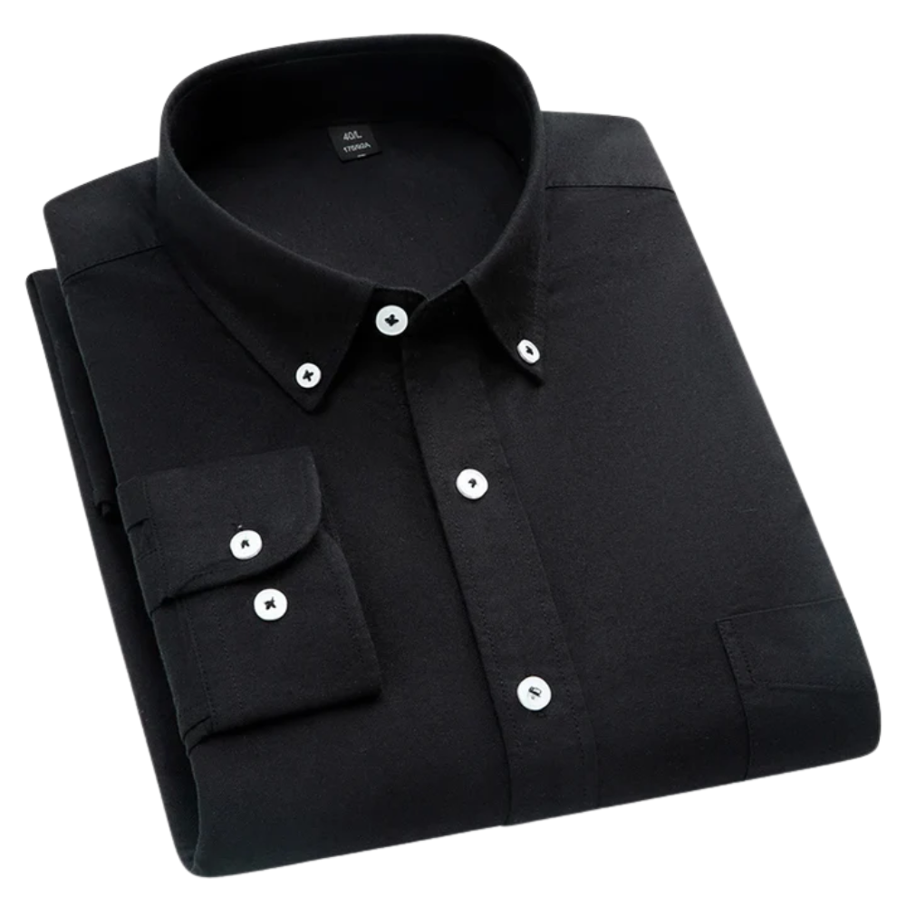 Klassisk Bomulds Skjorte