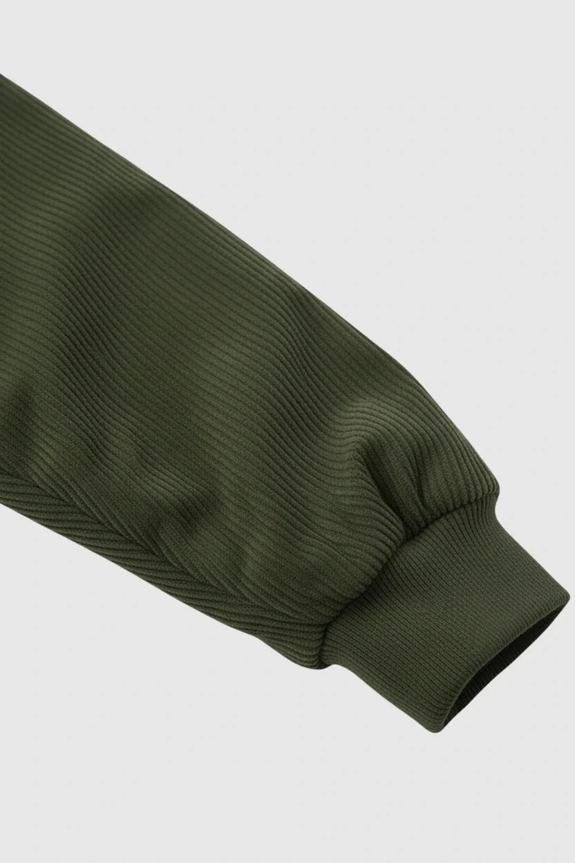 Herre Corduroy Jakke – Armygrøn