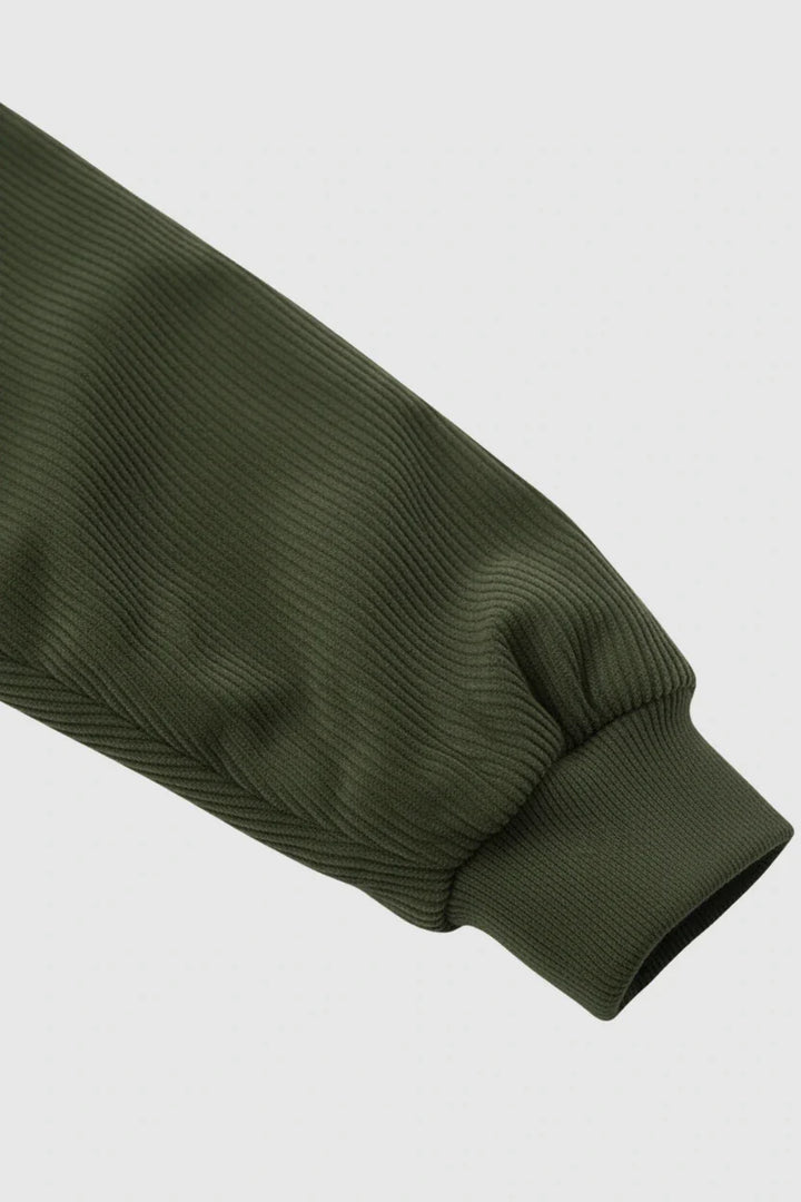 Herre Corduroy Jakke – Armygrøn