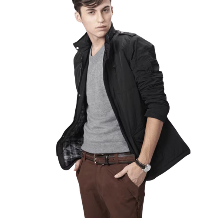 Elegant Vindafvisende Jakke