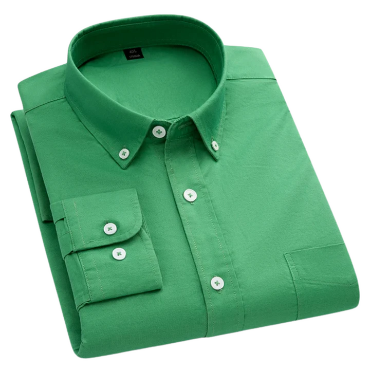 Klassisk Bomulds Skjorte