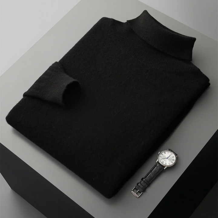 Cagliari Merino Uld Turtleneck
