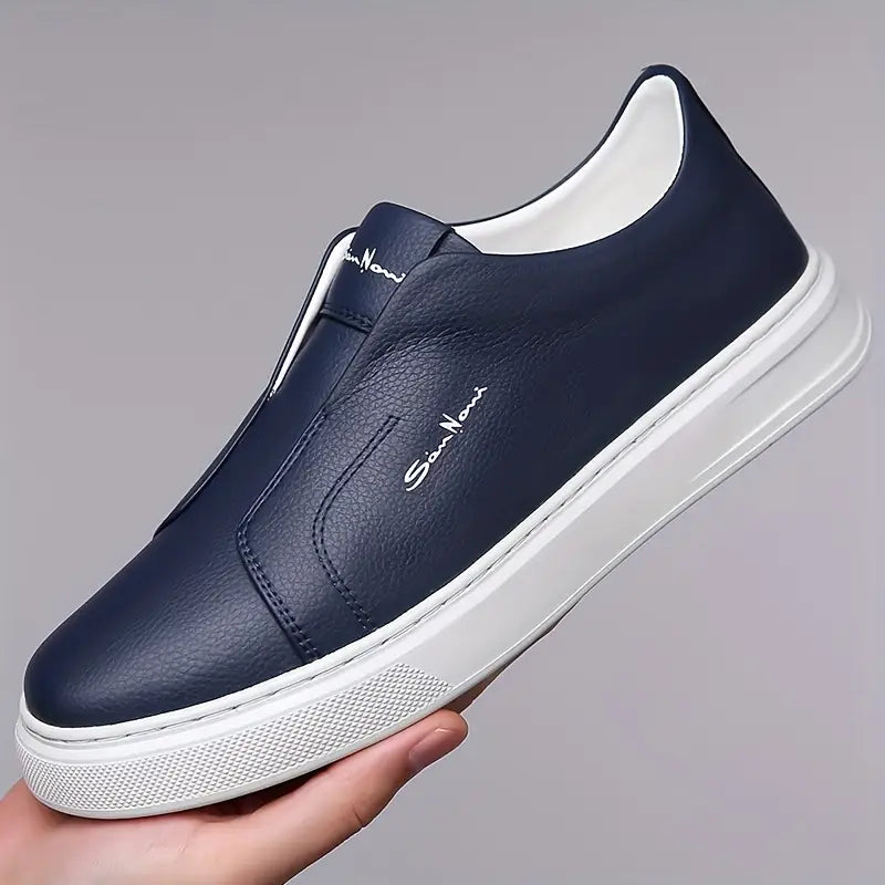 Læder Slip-On Sko