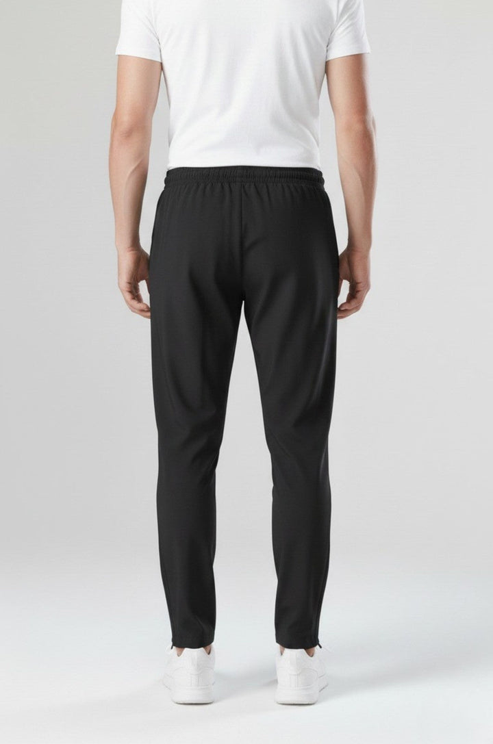 Herrebukser med Snøre - Sort