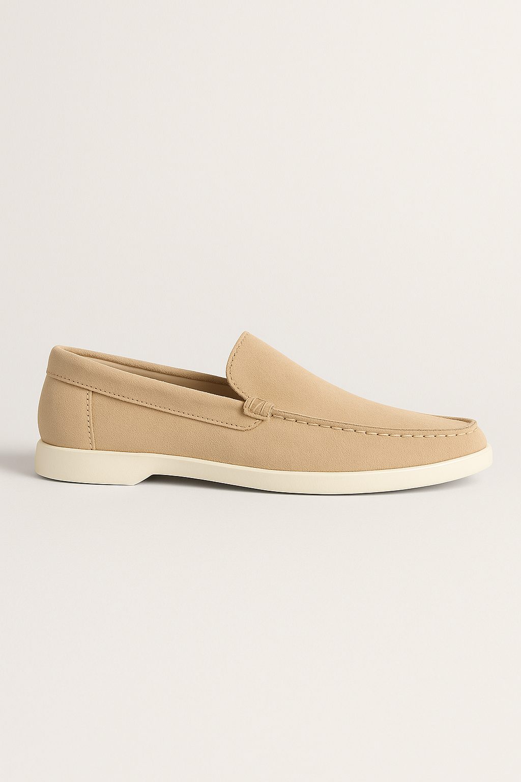 Casual Herreloafers – Beige