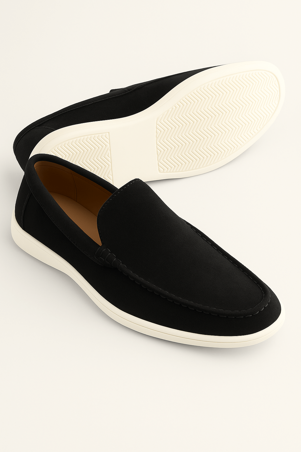 Casual Herreloafers – Sort