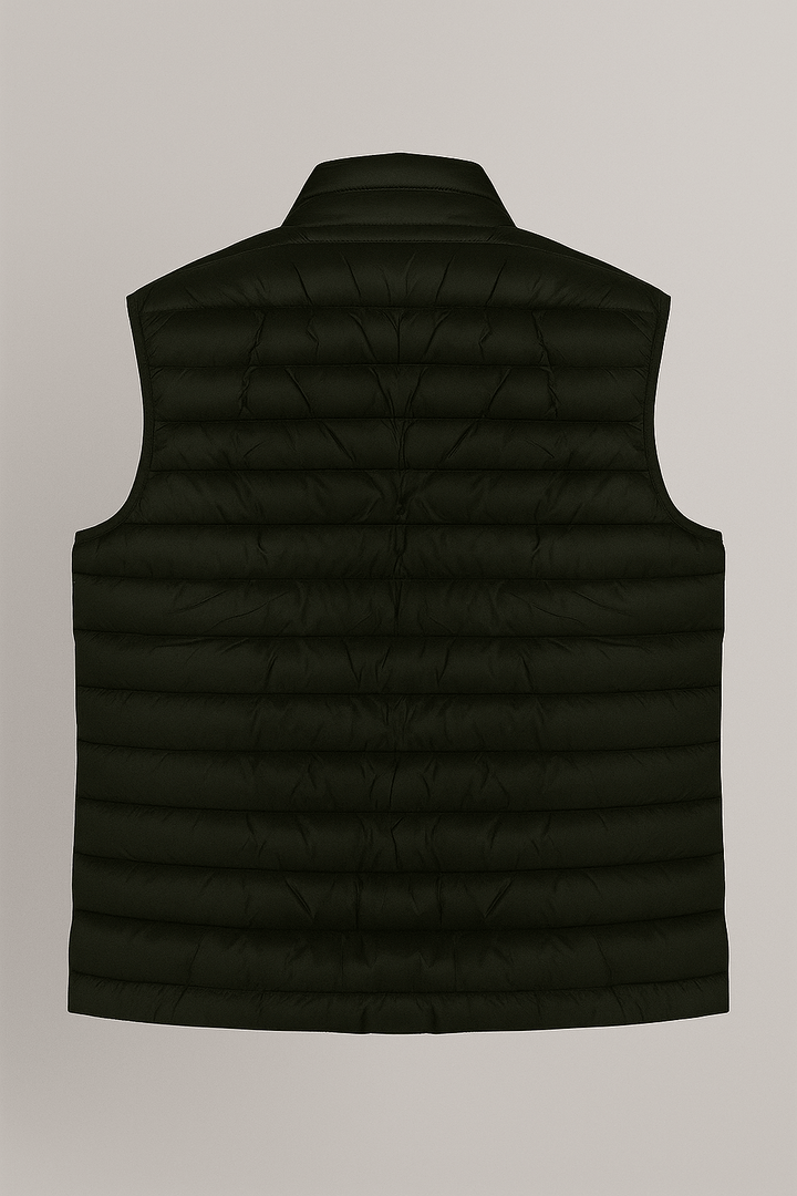 Premium Herre Mørk armygrøn Puffervest