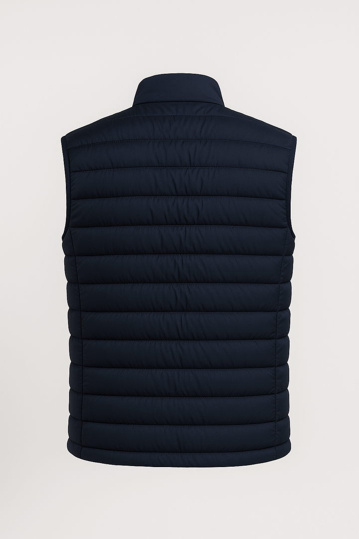 Premium Herre Marineblå Puffervest