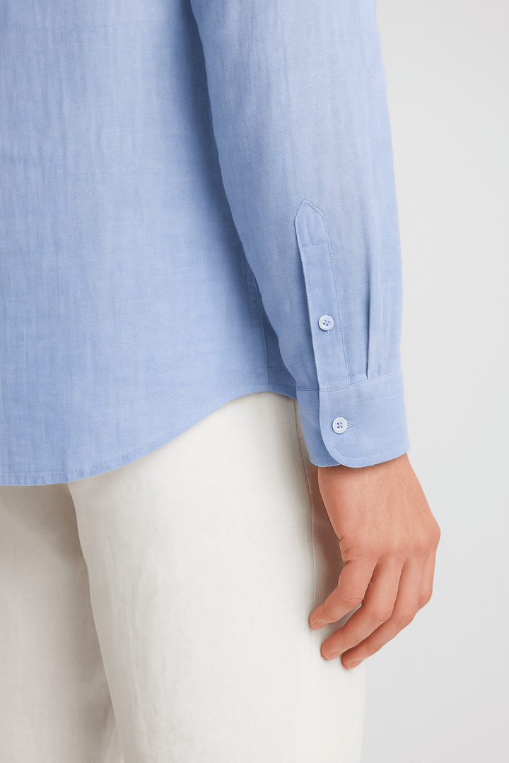 Monaco Linskjorte – Lyseblå